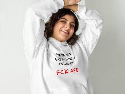 Mama hat das F-Wort erlaubt: FCK AFD Unisex-Hoodie – Hoodies – klamottn.de Mama hat das F-Wort erlaubt: FCK AFD Unisex-Hoodie – Hoodies – klamottn.de