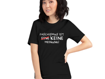 Faschismus ist keine Meinung Unisex-T-Shirt – T-Shirts – klamottn.de Faschismus ist keine Meinung Unisex-T-Shirt – T-Shirts – klamottn.de