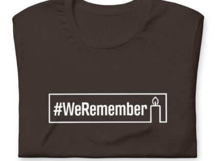 #WeRemember - Nie wieder ist jetzt! Unisex-T-Shirt – T-Shirts – klamottn.de #WeRemember - Nie wieder ist jetzt! Unisex-T-Shirt – T-Shirts – klamottn.de