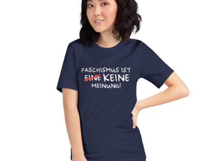 Faschismus ist keine Meinung Unisex-T-Shirt – T-Shirts – klamottn.de Faschismus ist keine Meinung Unisex-T-Shirt – T-Shirts – klamottn.de