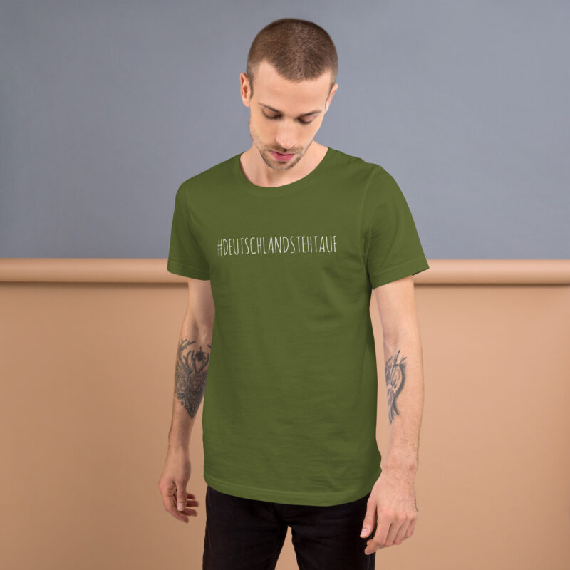 #DeutschlandStehtAuf Unisex-T-Shirt – T-Shirts – klamottn.de