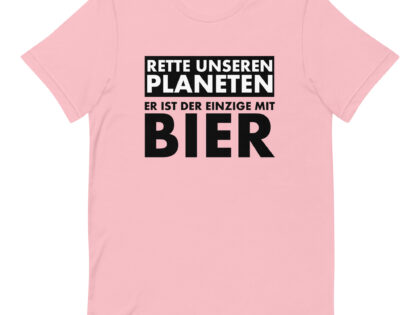 Rette unseren Planeten. Er ist der Einzige mit Bier Unisex-T-Shirt – T-Shirts – klamottn.de Rette unseren Planeten. Er ist der Einzige mit Bier Unisex-T-Shirt – T-Shirts – klamottn.de
