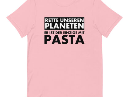 Rette unseren Planeten. Er ist der Einzige mit Pasta Unisex-T-Shirt – T-Shirts – klamottn.de Rette unseren Planeten. Er ist der Einzige mit Pasta Unisex-T-Shirt – T-Shirts – klamottn.de