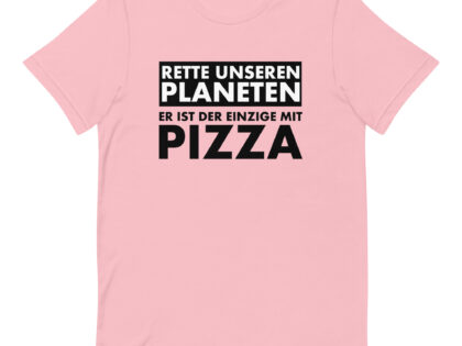 Rette unseren Planeten. Er ist der Einzige mit Pizza Unisex-T-Shirt – T-Shirts – klamottn.de Rette unseren Planeten. Er ist der Einzige mit Pizza Unisex-T-Shirt – T-Shirts – klamottn.de