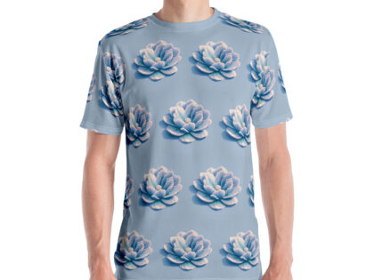 3D Voxel-Blumenillustration in Trendfarbe Hellblau 2024 Allover-Herren-T-Shirt – T-Shirts – klamottn.de 3D Voxel-Blumenillustration in Trendfarbe Hellblau 2024 Allover-Herren-T-Shirt – T-Shirts – klamottn.de