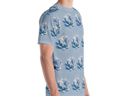 3D Voxel-Blumenillustration in Trendfarbe Hellblau 2024 Allover-Herren-T-Shirt – T-Shirts – klamottn.de 3D Voxel-Blumenillustration in Trendfarbe Hellblau 2024 Allover-Herren-T-Shirt – T-Shirts – klamottn.de