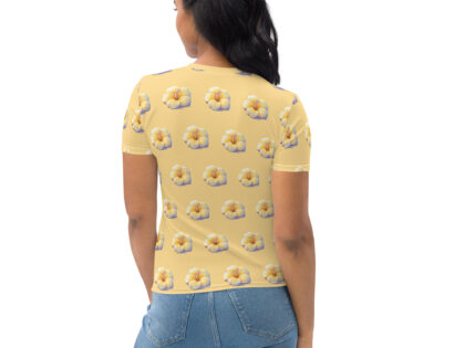 Retro-Pixel-Art Blume in gelben Pastell Sonnenuntergangsfarben Allover-Damen-T-Shirt – T-Shirts – klamottn.de Retro-Pixel-Art Blume in gelben Pastell Sonnenuntergangsfarben Allover-Damen-T-Shirt – T-Shirts – klamottn.de