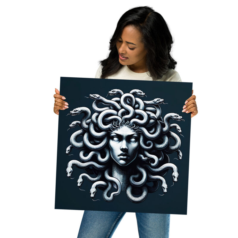 Mythische Medusa Poster