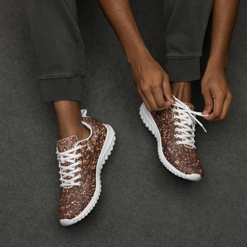 Bronzefarbene Herren-Turnschuhe – Schuhe – klamottn.de