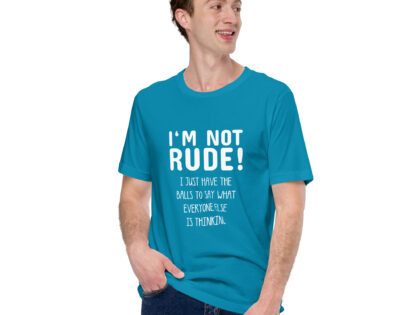 Nicht unhöflich, nur ehrlich: Ich sage, was alle denken! Unisex-T-Shirt – T-Shirts – klamottn.de Nicht unhöflich, nur ehrlich: Ich sage, was alle denken! Unisex-T-Shirt – T-Shirts – klamottn.de