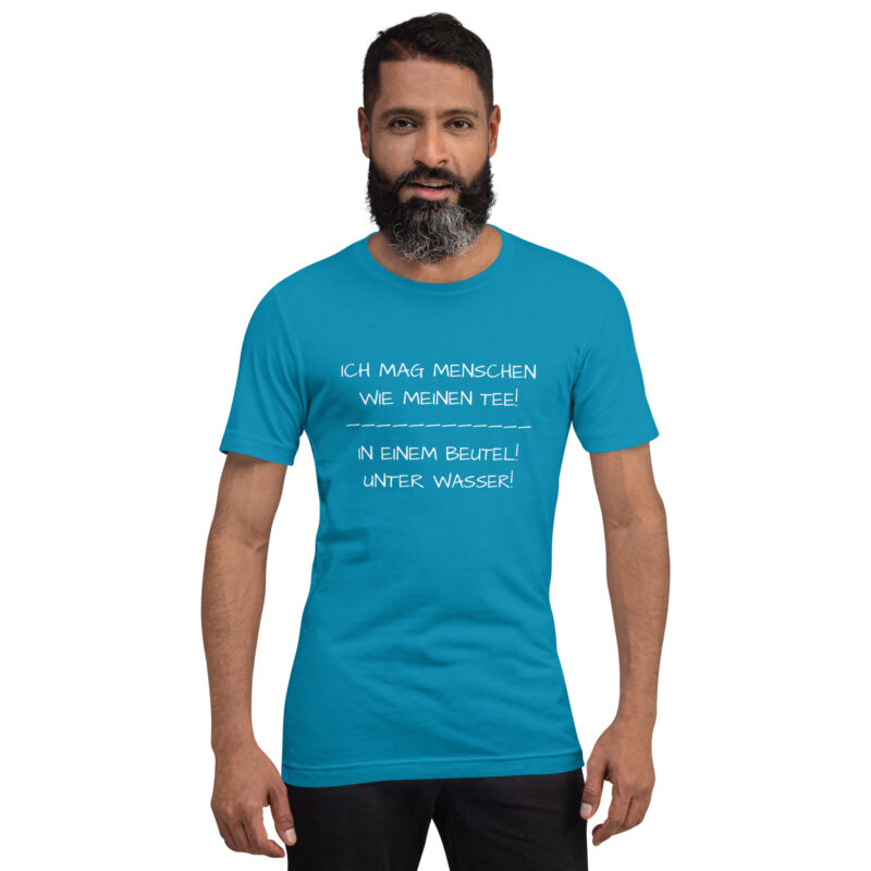 Ich mag Menschen wie meinen Tee Unisex-T-Shirt – T-Shirts – klamottn.de