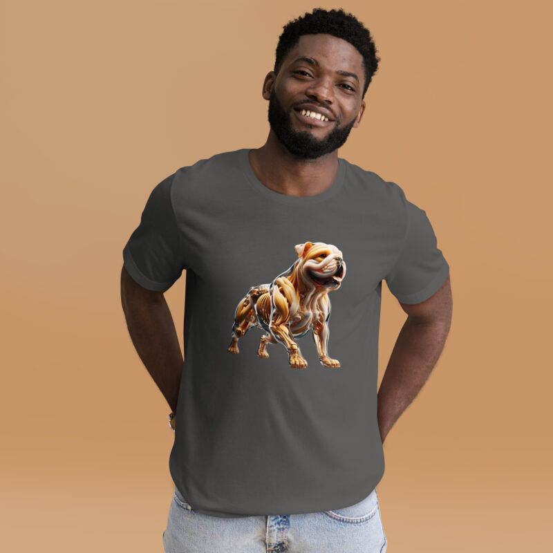 Die Majestätische Glas-Bulldogge Unisex-T-Shirt Unisex-T-Shirt