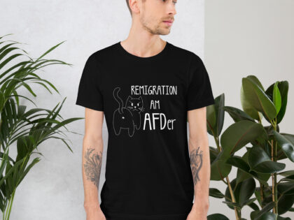Remigration am AFDer Unisex-T-Shirt – T-Shirts – klamottn.de Remigration am AFDer Unisex-T-Shirt – T-Shirts – klamottn.de