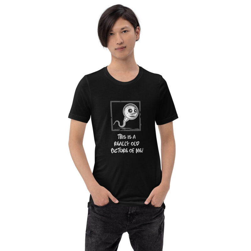 Das ist ein wirklich altes Bild von mir! Unisex-T-Shirt – T-Shirts – klamottn.de