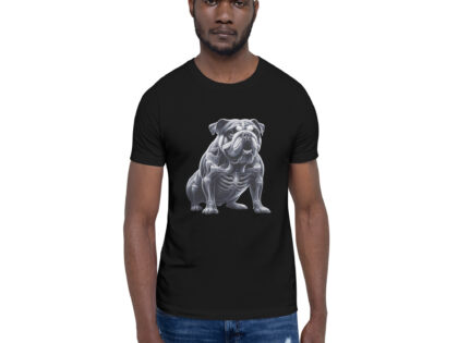 Anatomische Eleganz: Die Bulldogge im Röntgenblick Unisex-T-Shirt – T-Shirts – klamottn.de Anatomische Eleganz: Die Bulldogge im Röntgenblick Unisex-T-Shirt – T-Shirts – klamottn.de