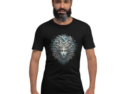 Medusa-Kopf mit lebensechten Schlangen Unisex-T-Shirt – T-Shirts – klamottn.de Medusa-Kopf mit lebensechten Schlangen Unisex-T-Shirt – T-Shirts – klamottn.de