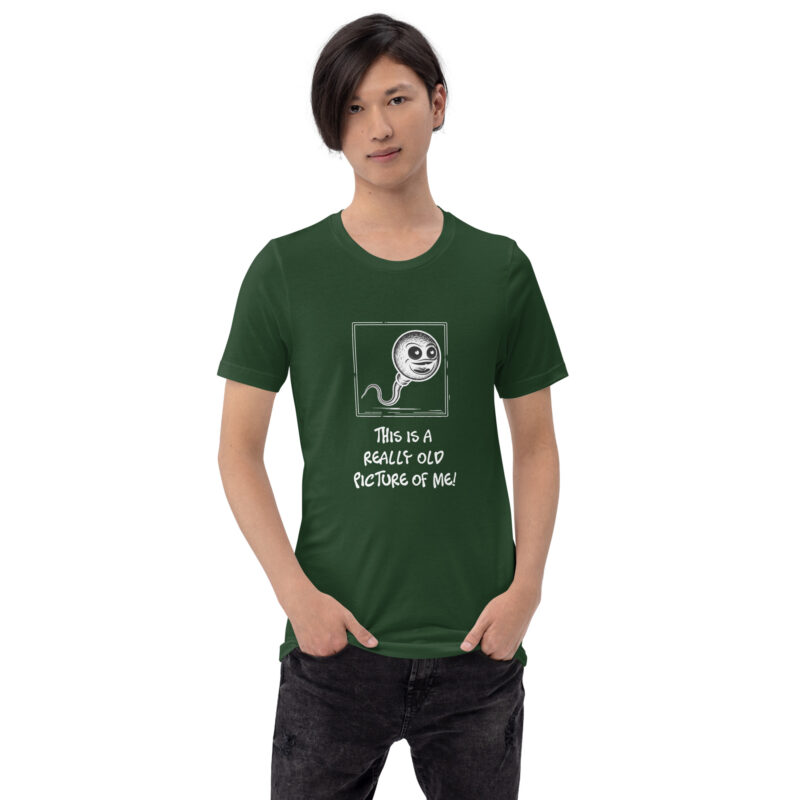 Das ist ein wirklich altes Bild von mir! Unisex-T-Shirt – T-Shirts – klamottn.de