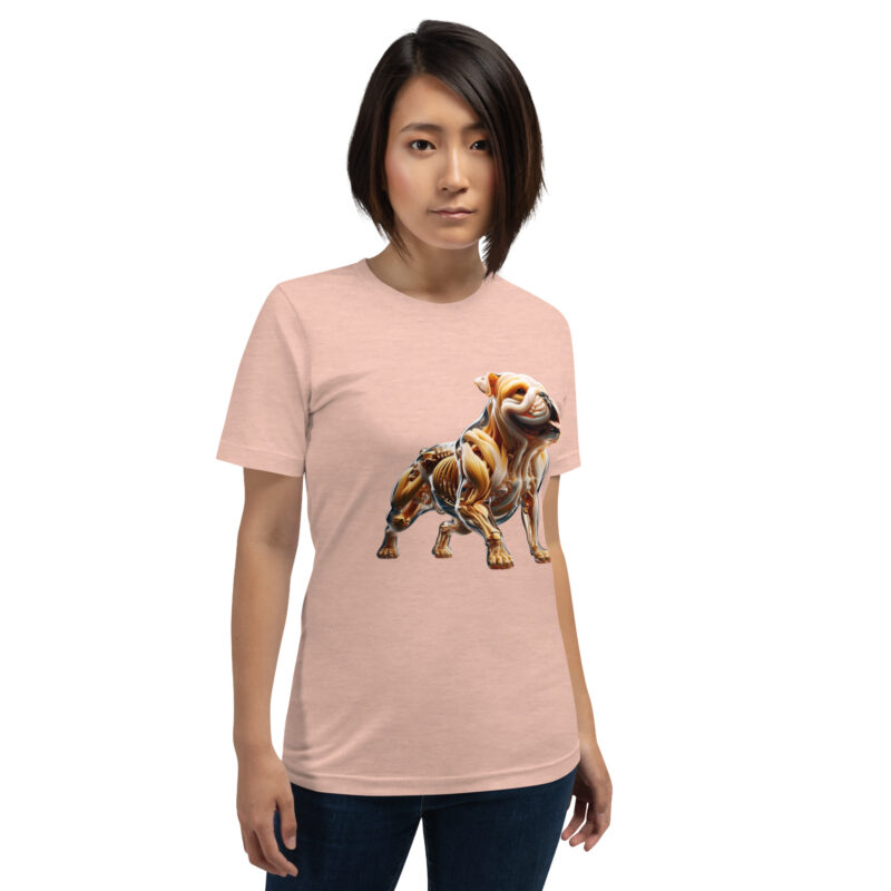 Die Majestätische Glas-Bulldogge Unisex-T-Shirt Unisex-T-Shirt – T-Shirts – klamottn.de