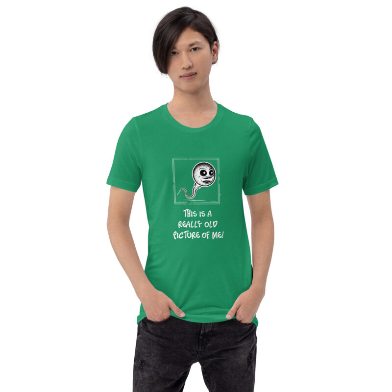 Das ist ein wirklich altes Bild von mir! Unisex-T-Shirt – T-Shirts – klamottn.de