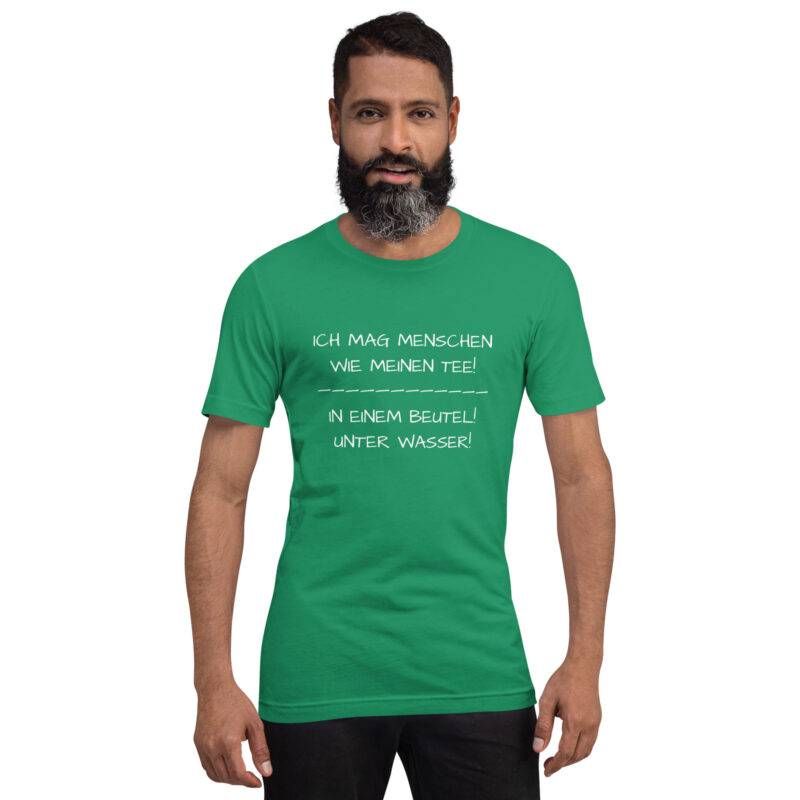 Ich mag Menschen wie meinen Tee Unisex-T-Shirt – T-Shirts – klamottn.de