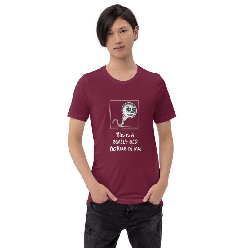 Das ist ein wirklich altes Bild von mir! Unisex-T-Shirt – T-Shirts – klamottn.de