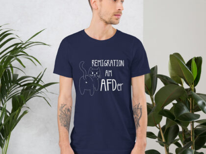 Remigration am AFDer Unisex-T-Shirt – T-Shirts – klamottn.de Remigration am AFDer Unisex-T-Shirt – T-Shirts – klamottn.de