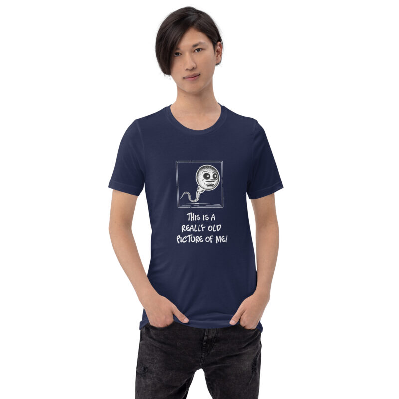 Das ist ein wirklich altes Bild von mir! Unisex-T-Shirt – T-Shirts – klamottn.de