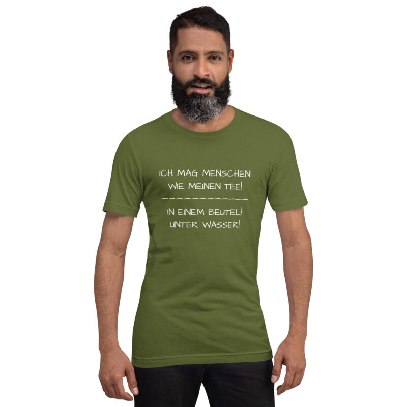 Ich mag Menschen wie meinen Tee Unisex-T-Shirt – T-Shirts – klamottn.de