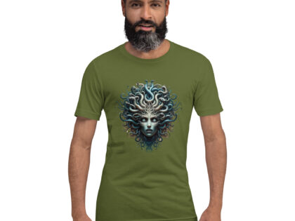 Medusa-Kopf mit lebensechten Schlangen Unisex-T-Shirt – T-Shirts – klamottn.de Medusa-Kopf mit lebensechten Schlangen Unisex-T-Shirt – T-Shirts – klamottn.de