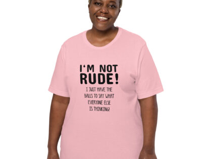 Nicht unhöflich, nur ehrlich: Ich sage, was alle denken! Unisex-T-Shirt – T-Shirts – klamottn.de Nicht unhöflich, nur ehrlich: Ich sage, was alle denken! Unisex-T-Shirt – T-Shirts – klamottn.de