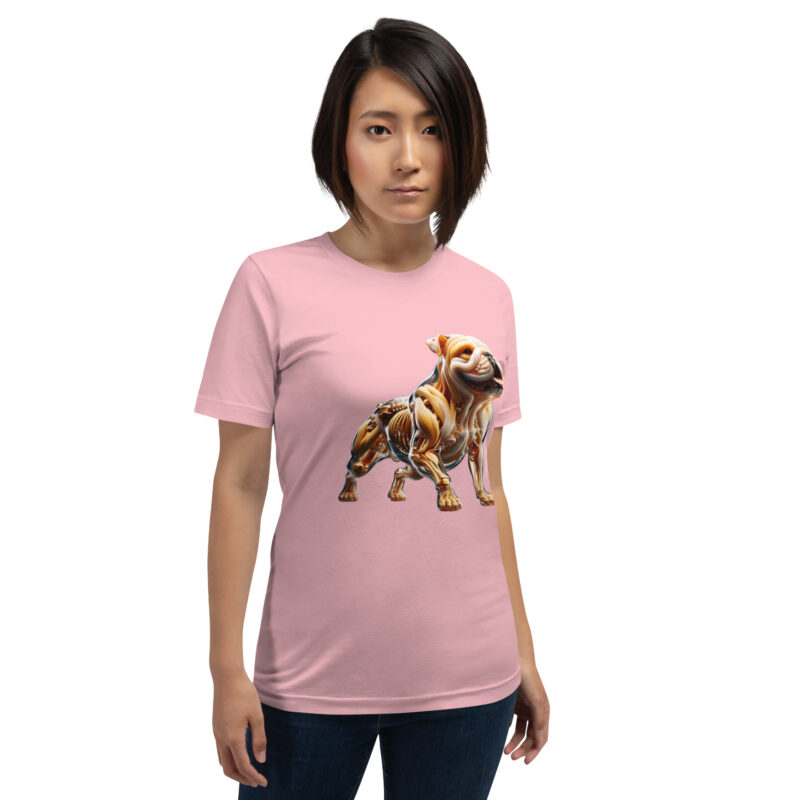 Die Majestätische Glas-Bulldogge Unisex-T-Shirt Unisex-T-Shirt – T-Shirts – klamottn.de