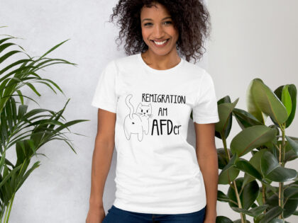 Remigration am AFDer Unisex-T-Shirt – T-Shirts – klamottn.de Remigration am AFDer Unisex-T-Shirt – T-Shirts – klamottn.de