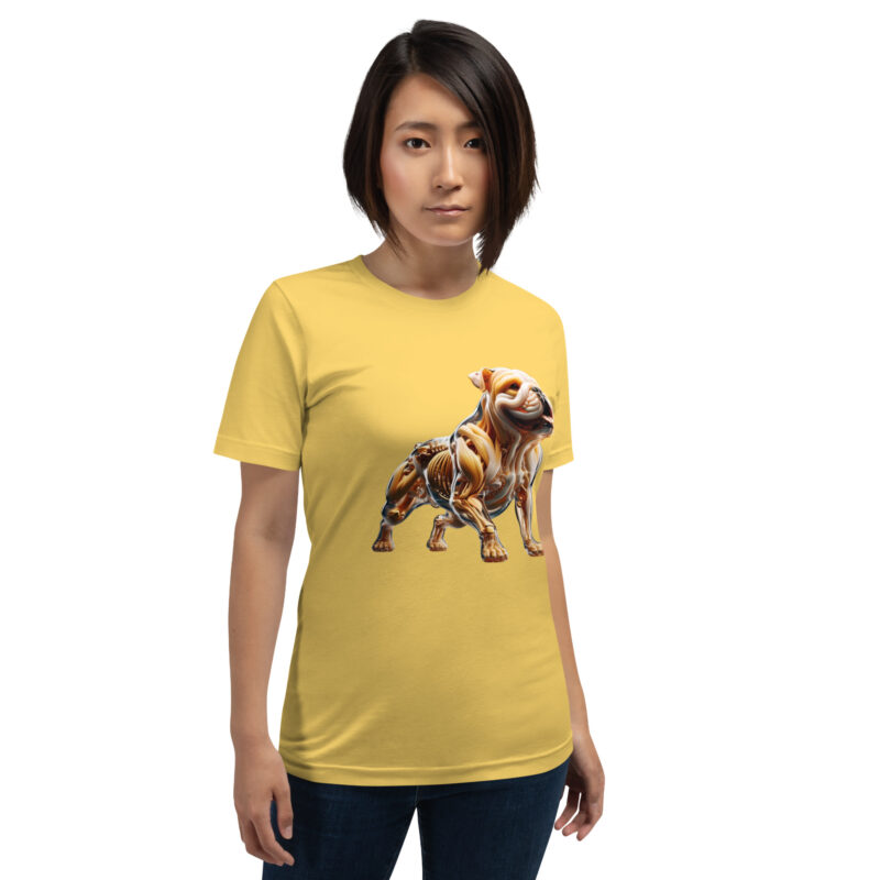 Die Majestätische Glas-Bulldogge Unisex-T-Shirt Unisex-T-Shirt – T-Shirts – klamottn.de