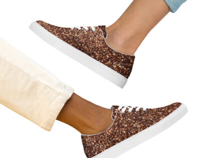 Bronzefarbene Damen-Canvas-Schuhe – Schuhe – klamottn.de Bronzefarbene Damen-Canvas-Schuhe – Schuhe – klamottn.de