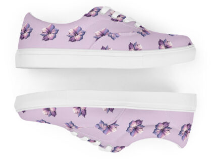 Pixel-Art Blumenillustration in lila Pastellfarben Allover-Damen-Canvas-Schuhe – Schuhe – klamottn.de Pixel-Art Blumenillustration in lila Pastellfarben Allover-Damen-Canvas-Schuhe – Schuhe – klamottn.de