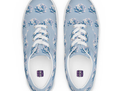 3D Voxel-Blumenillustration in Trendfarbe Hellblau 2024 Allover-Damen-Canvas-Schuhe – Schuhe – klamottn.de 3D Voxel-Blumenillustration in Trendfarbe Hellblau 2024 Allover-Damen-Canvas-Schuhe – Schuhe – klamottn.de