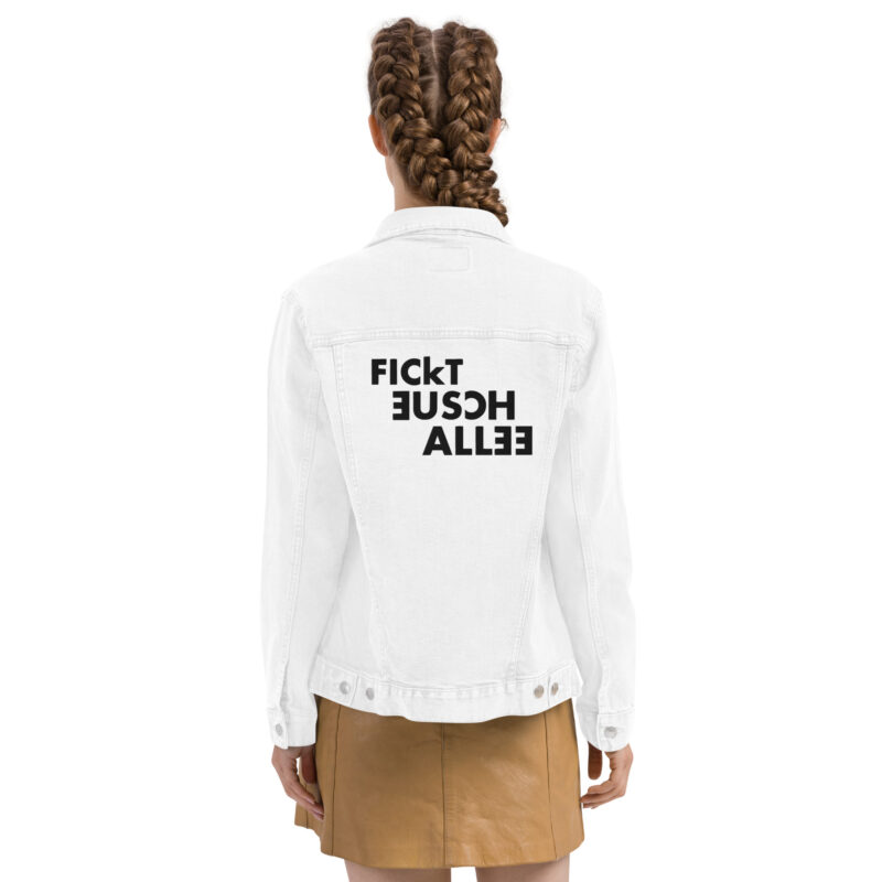 Fickt eusch allee Unisex-Jeansjacke
