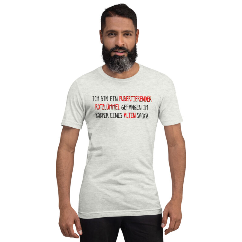 Jugendlicher Geist in reifer Hülle Unisex-T-Shirt – T-Shirts – klamottn.de