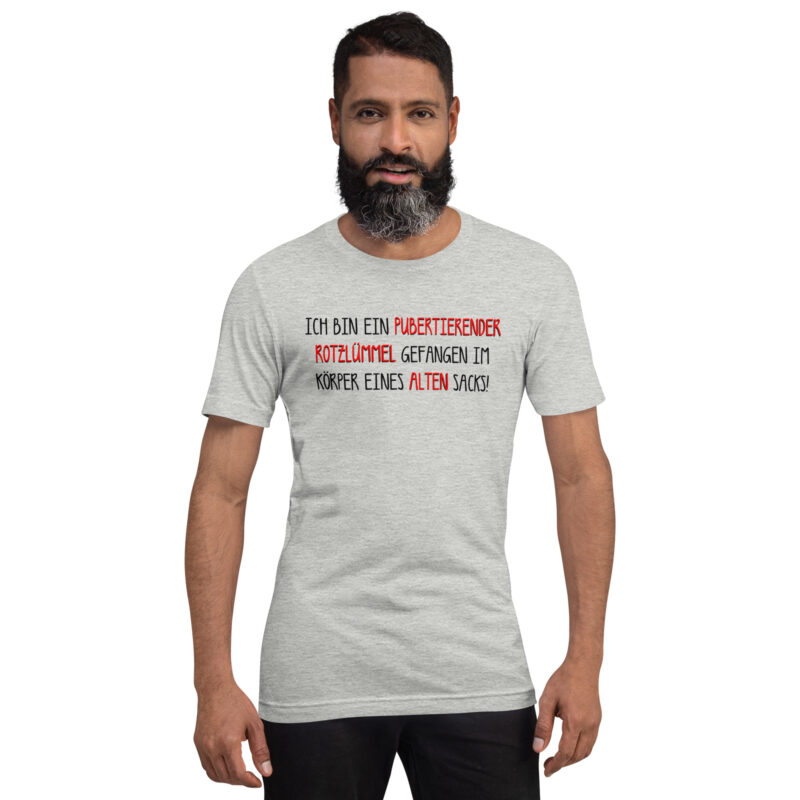 Jugendlicher Geist in reifer Hülle Unisex-T-Shirt – T-Shirts – klamottn.de