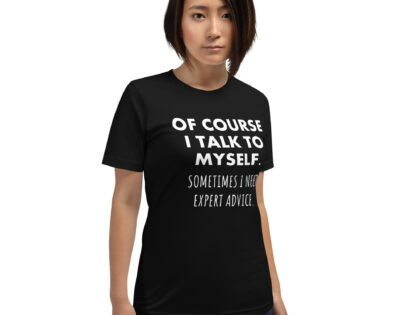 Expertengespräch mit mir selbst Unisex-T-Shirt – T-Shirts – klamottn.de Expertengespräch mit mir selbst Unisex-T-Shirt – T-Shirts – klamottn.de