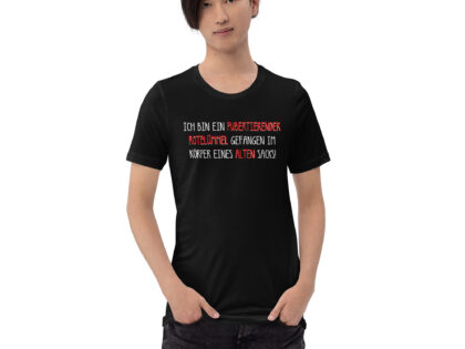 Jugendlicher Geist in reifer Hülle Unisex-T-Shirt – T-Shirts – klamottn.de Jugendlicher Geist in reifer Hülle Unisex-T-Shirt – T-Shirts – klamottn.de