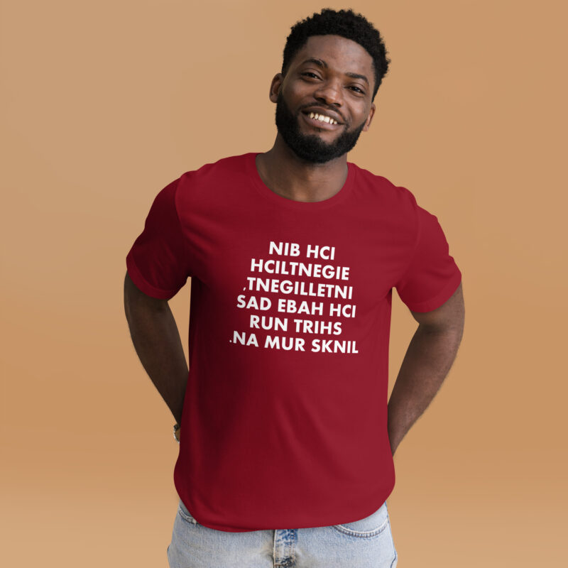 Ich bin eigentlich intelligent Unisex-T-Shirt