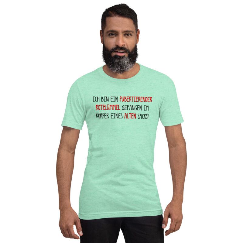 Jugendlicher Geist in reifer Hülle Unisex-T-Shirt – T-Shirts – klamottn.de