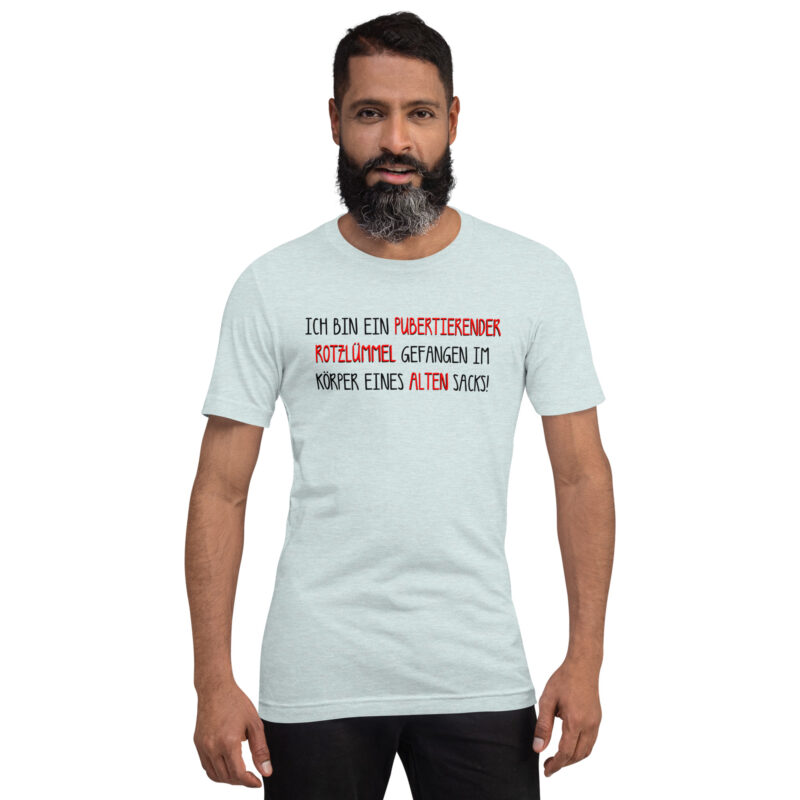 Jugendlicher Geist in reifer Hülle Unisex-T-Shirt – T-Shirts – klamottn.de