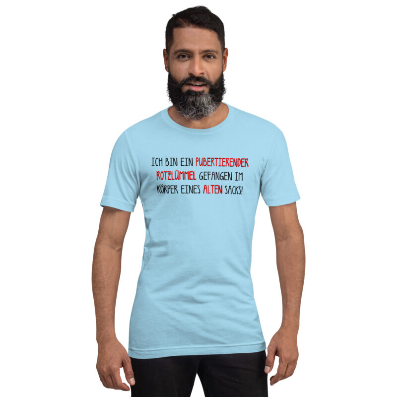 Jugendlicher Geist in reifer Hülle Unisex-T-Shirt – T-Shirts – klamottn.de