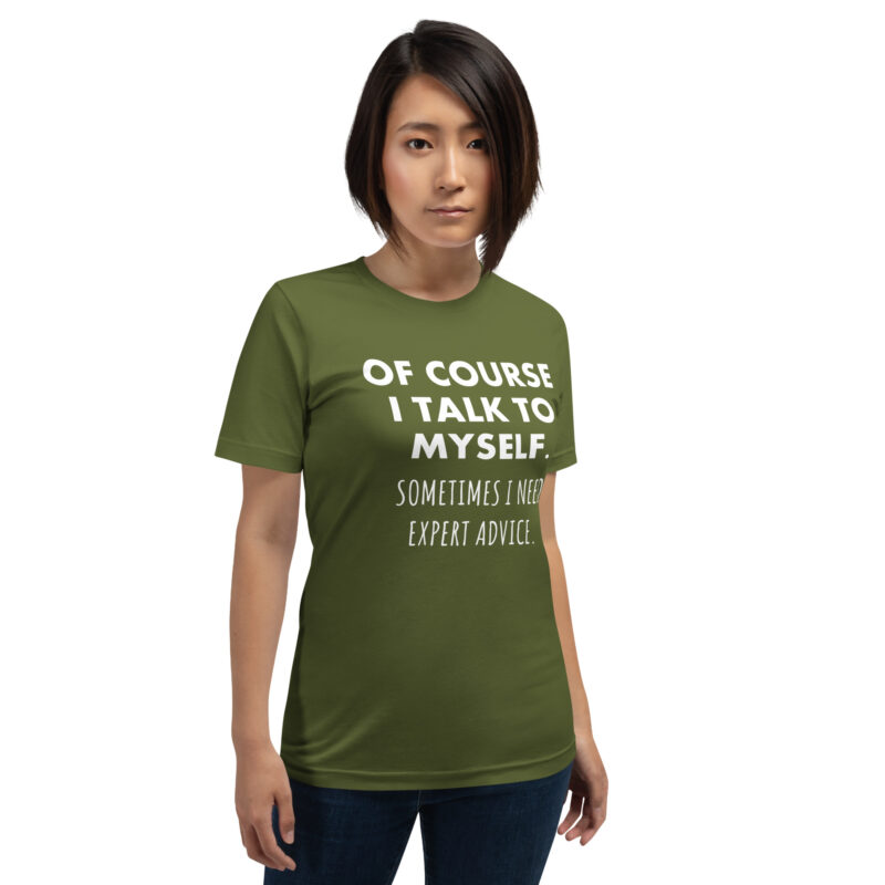 Expertengespräch mit mir selbst Unisex-T-Shirt