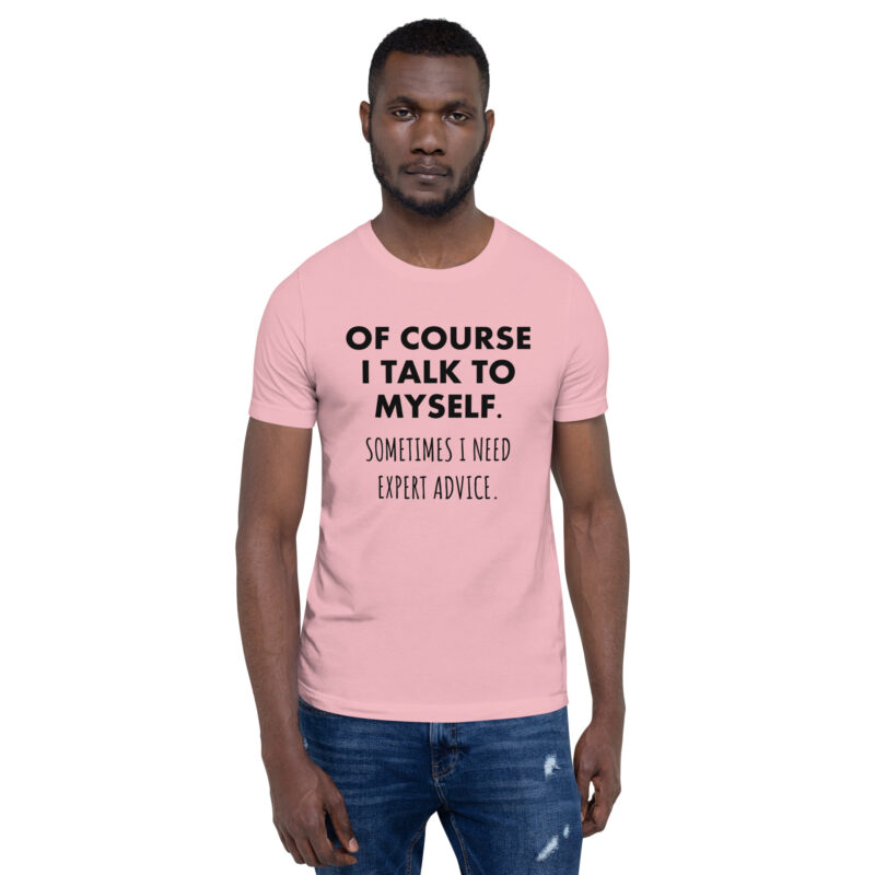 Expertengespräch mit mir selbst Unisex-T-Shirt – T-Shirts – klamottn.de