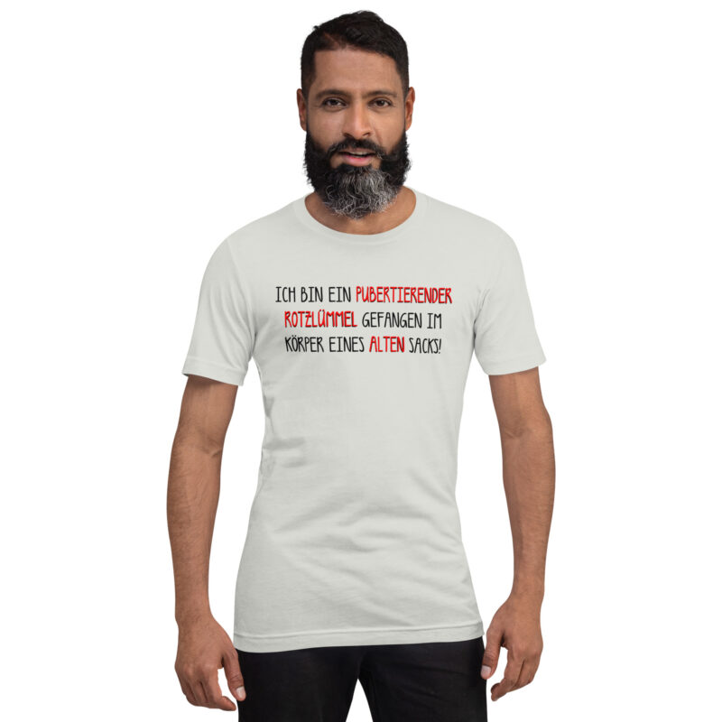 Jugendlicher Geist in reifer Hülle Unisex-T-Shirt – T-Shirts – klamottn.de