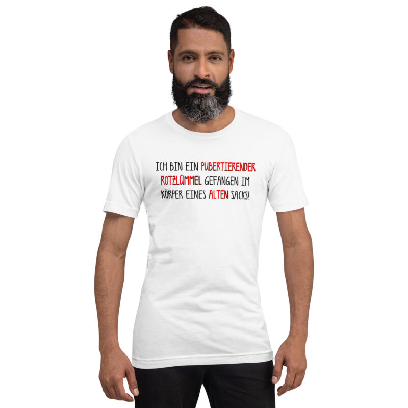 Jugendlicher Geist in reifer Hülle Unisex-T-Shirt – T-Shirts – klamottn.de