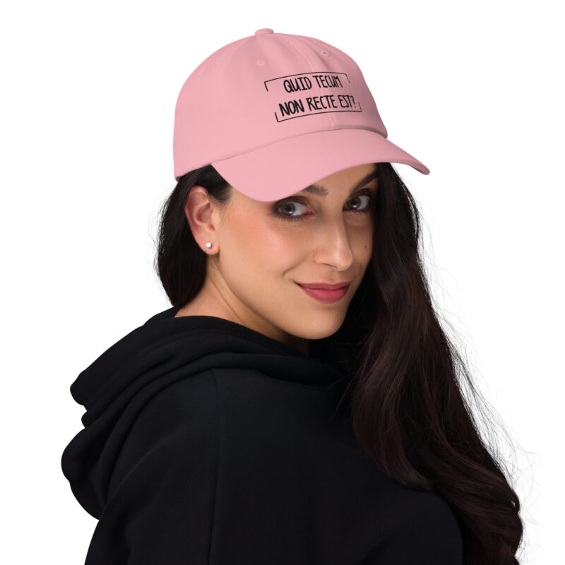 Quid Tecum Non recte est? Basecap – Accessoires – klamottn.de